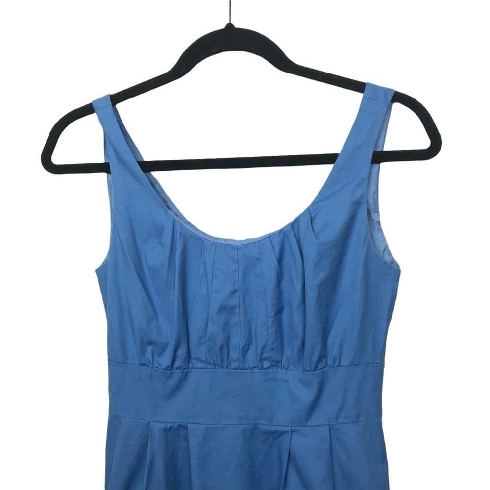 J. Crew Factory Suiting Blue Dress Size 0 - Picture 3 of 12